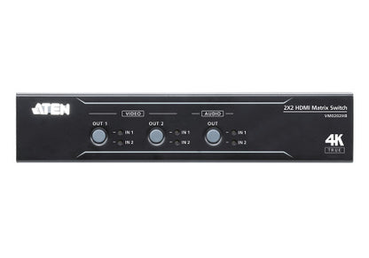 ATEN Switch de matriz HDMI 4K real 2 x 2 con desincrustador de audio_2
