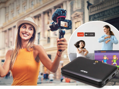 ATEN CAMLIVEâ¢+ UC3021 (captura de vÃ­deo UVC de HDMI a USB-C con power pass-thourgh PD3.0)_3