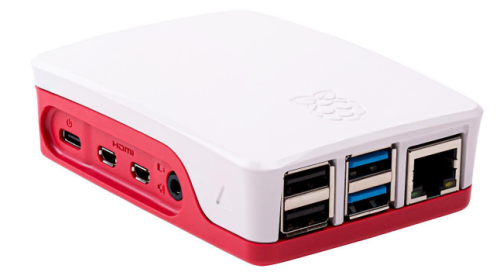 Raspberry Pi 1876751 accesorio para placa de desarrollo Funda Rojo, Blanco_0