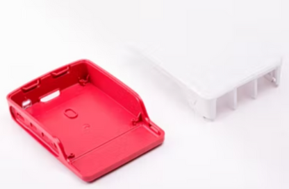 Raspberry Pi 1876751 accesorio para placa de desarrollo Funda Rojo, Blanco_1