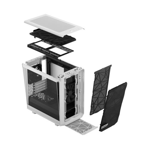 Meshify 2 Mini White TG Clear Tint, Tower-GehÃ¤use_19
