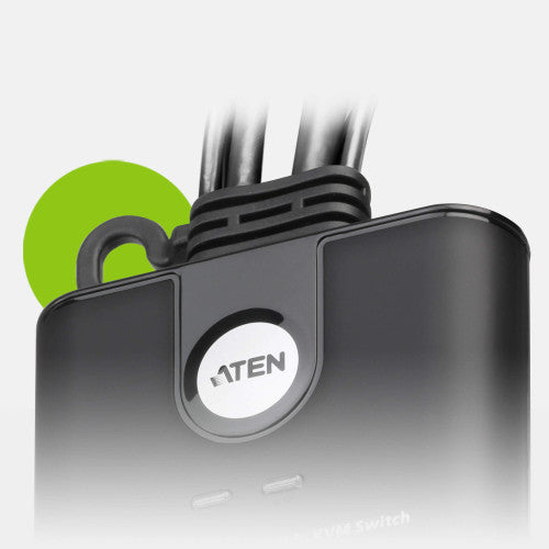 ATEN Switch KVM USB FHD HDMI de 2 puertos en formato cable_2