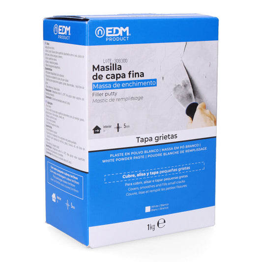 Massa de enchimento camada fina 1kg edm_0
