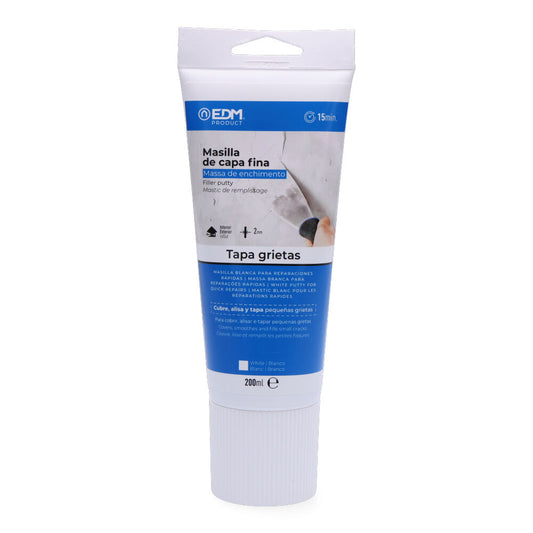 Massa de enchimento camada fina para reparaÃ§Ãµes rÃ¡pidas 200ml edm_0