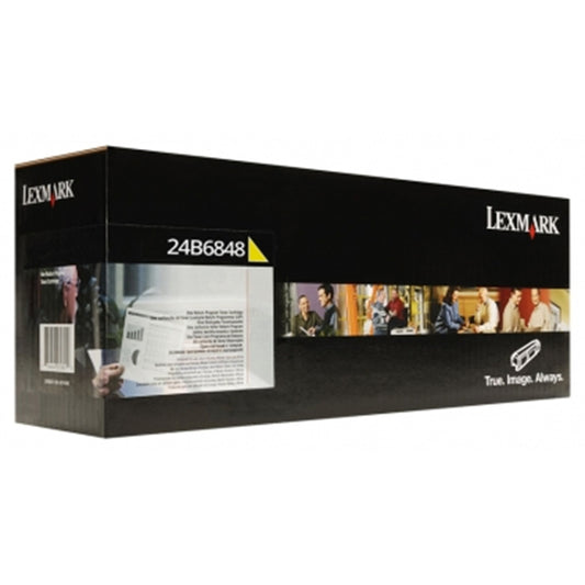 Lexmark Toner / Amarelo / 24B6848_0