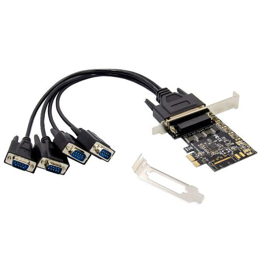 SCHEDA PCI EXPRESS 4-PORTE SERIALE DB9 RS232_0