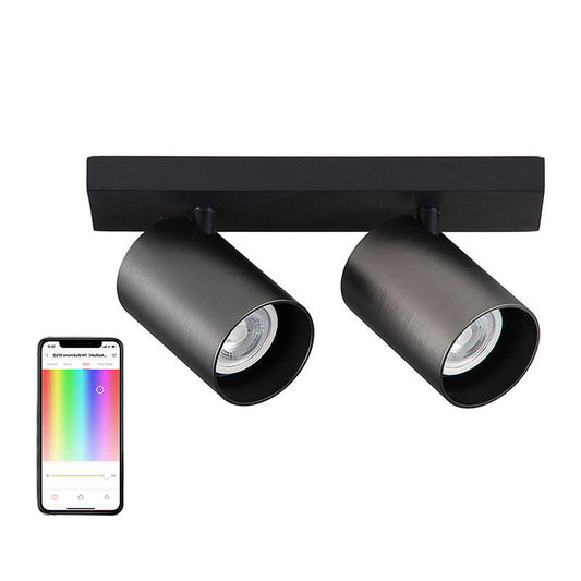 Yeelight Ceiling Spotlight YLDDL-0084-B (two bulbs) black_0