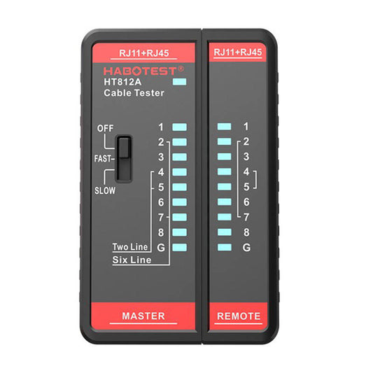 Network cable tester Habotest HT812A  RJ45/RJ14/RJ12/RJ9_0