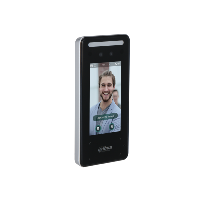 (DHI-ASI6213J-MW) DAHUA LECTOR DE CONTROL DE ACCESO INTEGRADO TÃCTIL RECONOCIMIENTO FACIAL+CONTRASEÃ‘A+TARJETA+HUELLA, PANTALLA LCD 4.3", CÃMARA HD 2MP_0