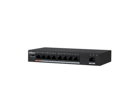 (DH-PFS3009-8ET1GT-96-V2) DAHUA SWITCH HI-POE 2.0 8 PUERTOS + 1 UPLINK RJ45_0