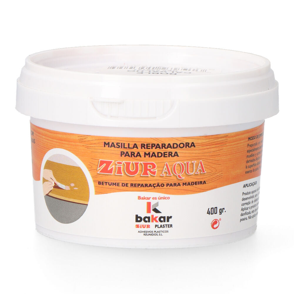 Massa de reparaÃ§Ã£o de madeira 400 gr cor carvalho_0