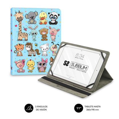 SUBBLIM Trendy 27,9 cm (11") Folio Multicolor_0