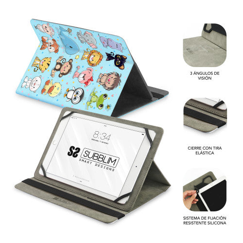 SUBBLIM Trendy 27,9 cm (11") Folio Multicolor_1