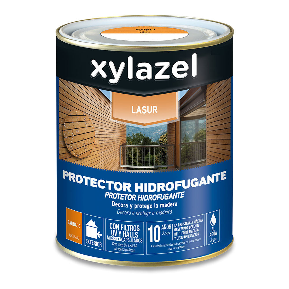 Lasur decorativo Ã  base de Ã¡gua de pinho cetim 750 ml_0