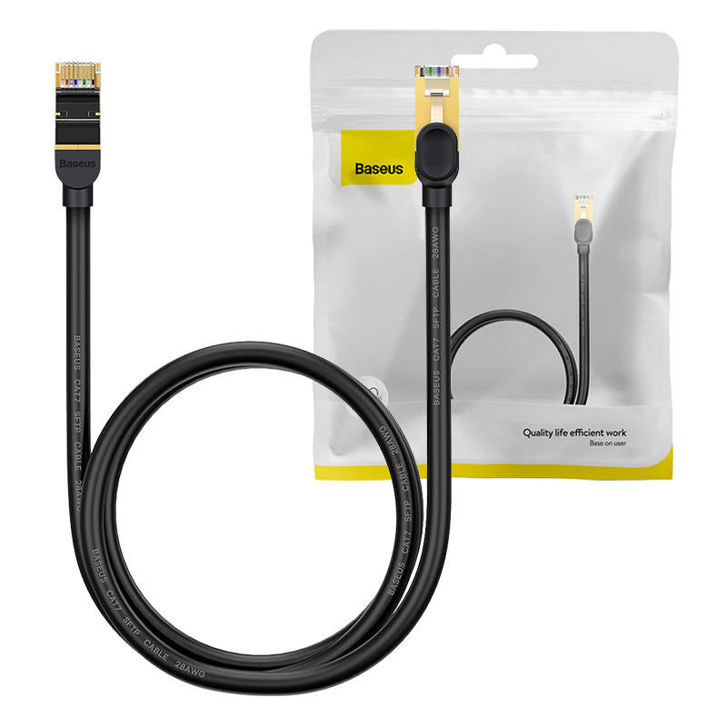 Baseus Ethernet RJ45, 10Gbps, 1m network cable (black)_0