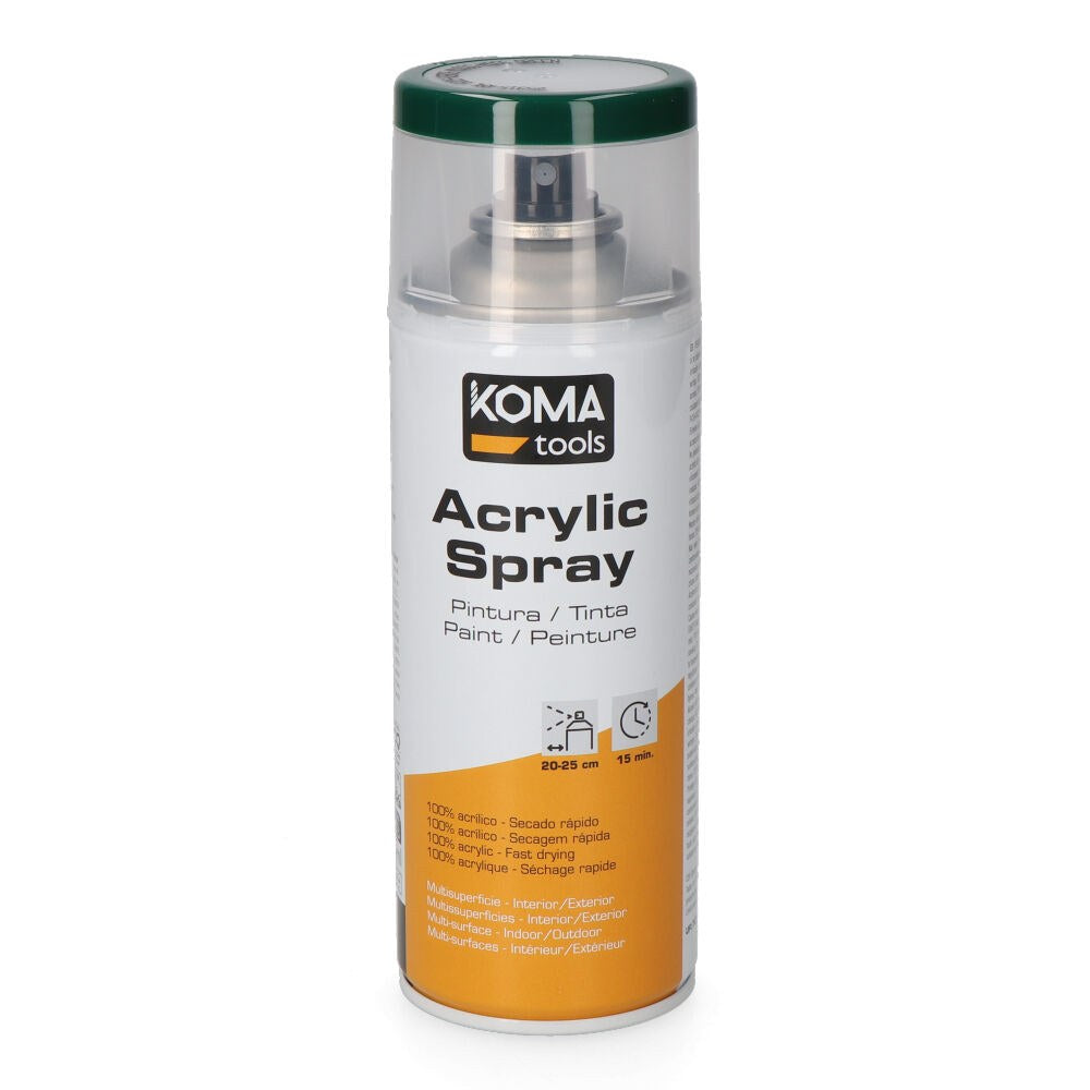 Tinta acrÃ­lica em spray ral 6005 verde musgo, acabamento brilhante, 300 ml_0