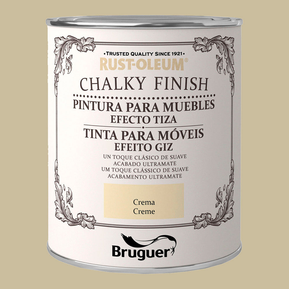 Rust-oleum chalky finish mÃ³veis creme 0,750l 5397512 bruguer_0