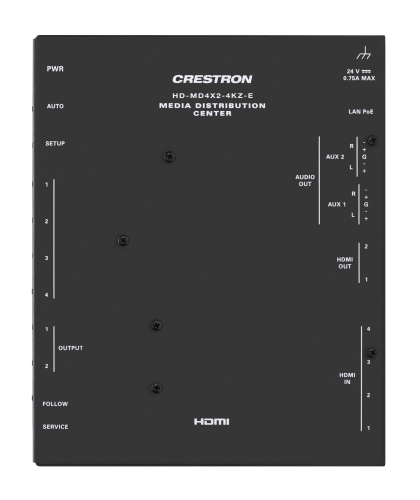 CRESTRON 4X2 4K60 4:4:4 HDR AV SWITCHER (HD-MD4X2-4KZ-E) 6511307_3