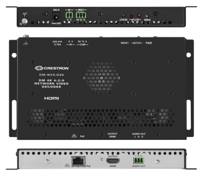 CRESTRON DM NVX  4K60 4:2:0 NETWORK AV DECODER (DM-NVX-D20) 6511649_1