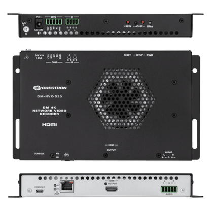 CRESTRON DM NVX  4K60 4:4:4 HDR NETWORK AV DECODER (DM-NVX-D30) 6511507_2