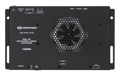 CRESTRON DM NVX  4K60 4:4:4 HDR NETWORK AV DECODER (DM-NVX-D30) 6511507_3