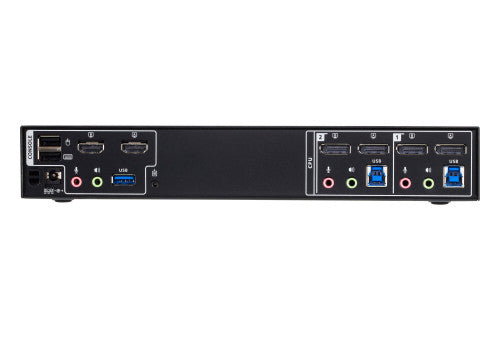 ATEN Matriz de vÃ­deo en formato compacto KVM DisplayPort 4K dual display de 2 puertos con Boundless Switching_2