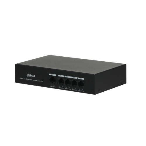 (DH-PFS3005-4ET-36) DAHUA SWITCH POE 4 PUERTOS + 1_1