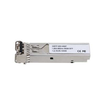 (GSFP-850-MMF) DAHUA MÃDULO ÃPTICO GIGABIT TRANSCEPTOR DE FIBRA SFP MULTIMODO PUERTO LC ENVÃO 850NM RECEPCIÃN 850NM HASTA 550M_1