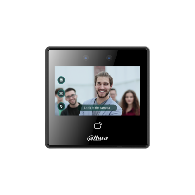 (DHI-ASI3213A-W) DAHUA LECTOR DE CONTROL DE ACCESO INTEGRADO TÃCTIL, RECONOCIMIENTO FACIAL+CONTRASEÃ‘A+TARJETA, PANTALLA LCD 4.3", CÃMARA HD 2MP_0