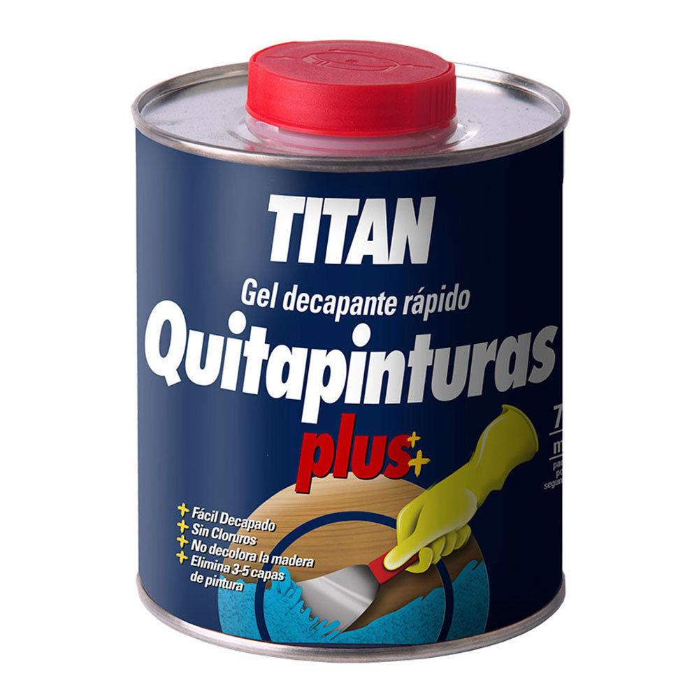 Gel decapante removedor de tintas plus 0,750l titan 05d000134_0