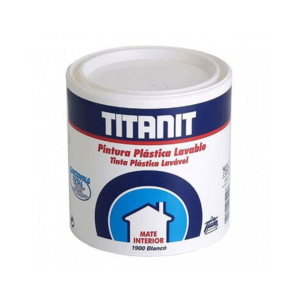Tinta para paredes e tetos lavÃ¡vel branco mate interior 750 ml 029190034_0
