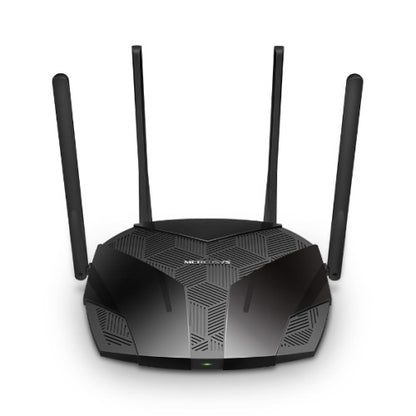 Mercusys MR80X router inalámbrico Gigabit Ethernet Doble banda (2,4 GHz / 5 GHz) Negro_1
