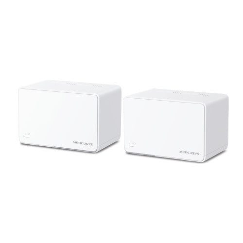 Mercusys Halo H80X(2-pack) Doble banda (2,4 GHz / 5 GHz) Wi-Fi 6 (802.11ax) Blanco 3 Interno_0