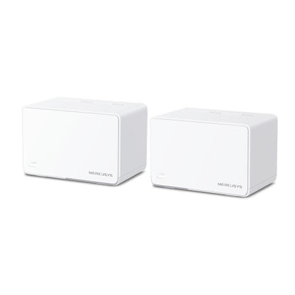 Mercusys Halo H80X(2-pack) Doble banda (2,4 GHz / 5 GHz) Wi-Fi 6 (802.11ax) Blanco 3 Interno_0