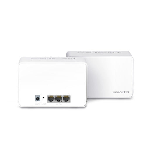 Mercusys Halo H80X(2-pack) Doble banda (2,4 GHz / 5 GHz) Wi-Fi 6 (802.11ax) Blanco 3 Interno_2