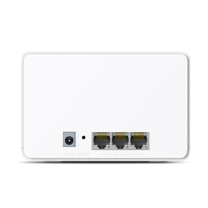 Mercusys Halo H80X(2-pack) Doble banda (2,4 GHz / 5 GHz) Wi-Fi 6 (802.11ax) Blanco 3 Interno_3