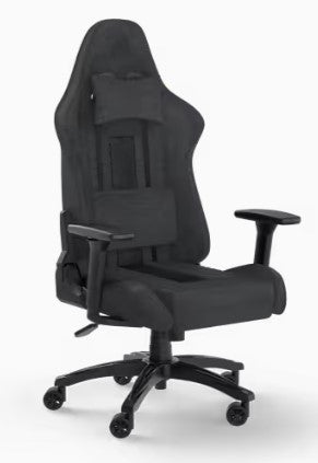 SILLA CORSAIR GAMING TC100 RELAXED FABRIC GRIS/NEGRA CF-9010052-WW_0