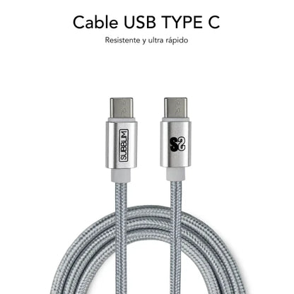 SUBBLIM SUBCHG-3WPD10 cargador de dispositivo móvil Universal Plata, Blanco Corriente alterna Carga rápida Interior_4