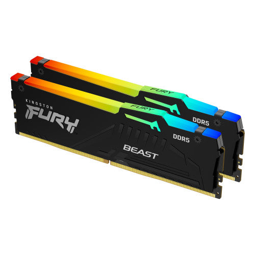 Kingston Technology FURY Beast RGB módulo de memoria 64 GB 2 x 32 GB DDR5 3000 MHz_0