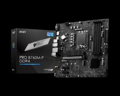 MSI PRO B760M-P DDR4 placa base Intel B760 LGA 1700 micro ATX_0
