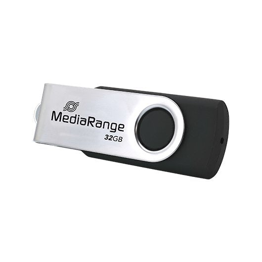 PENDRIVE 32GB USB-C 3.2 MEDIARANGE SILVER-BLACK_0