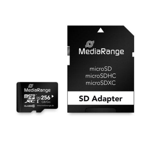 Cartão de Memória MEDIARANGE / 256 GB / Preto / MR946_0