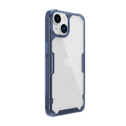 Nillkin Nature Pro iPhone 14 Plus case, armored cover, blue cover_3