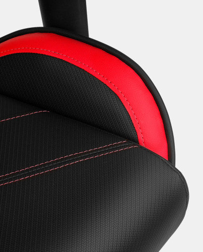 DRIFT DR350 Butaca para jugar Asiento acolchado Negro, Rojo_7