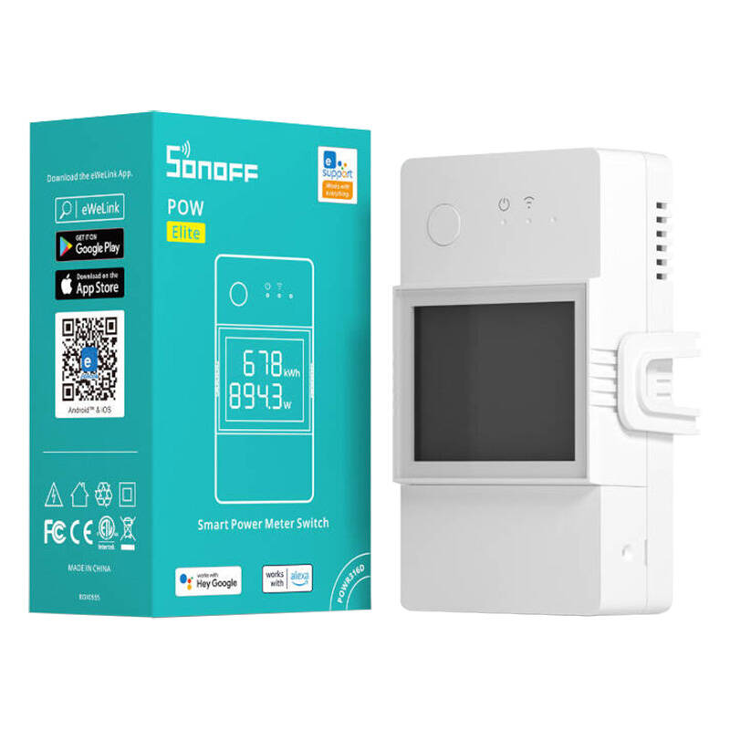 WiFi Smart Power Meter Switch Sonoff POWR320D_1
