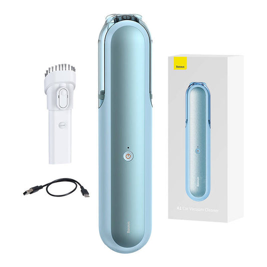Baseus A1 mini cordless car vacuum cleaner 4000Pa, 30W blue (VCAQ010003)_0