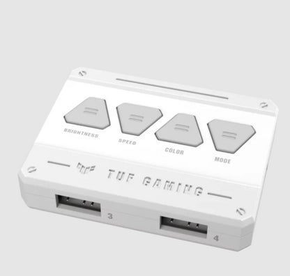 TUF Gaming TF120 ARGB-GehÃ¤uselÃ¼fter White Edition 3IN1_1