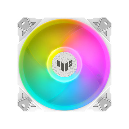 TUF Gaming TF120 ARGB-GehÃ¤uselÃ¼fter White Edition 3IN1_3