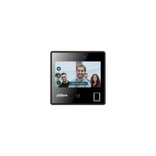 (DHI-ASI3214A-W)  DAHUA LECTOR DE CONTROL DE ACCESO INTEGRADO TÃCTIL RECONOCIMIENTO FACIAL+CONTRASEÃ‘A+TARJETA+HUELLA, PANTALLA LCD 4.3", CÃMARA HD 2MP_0