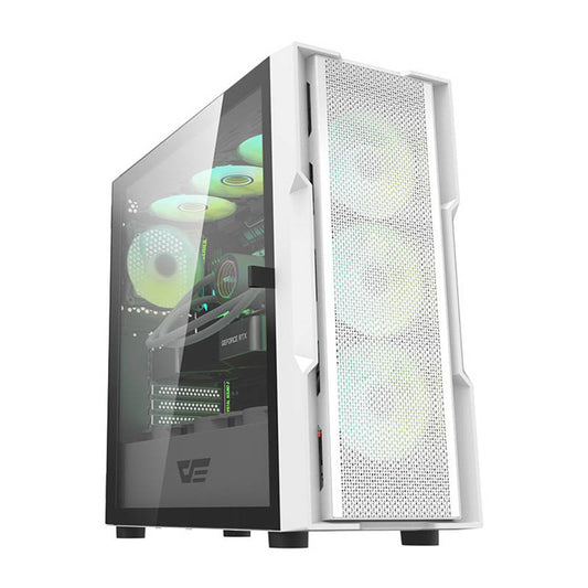Computer case Darkflash DK431 + 4 fans (white)_0